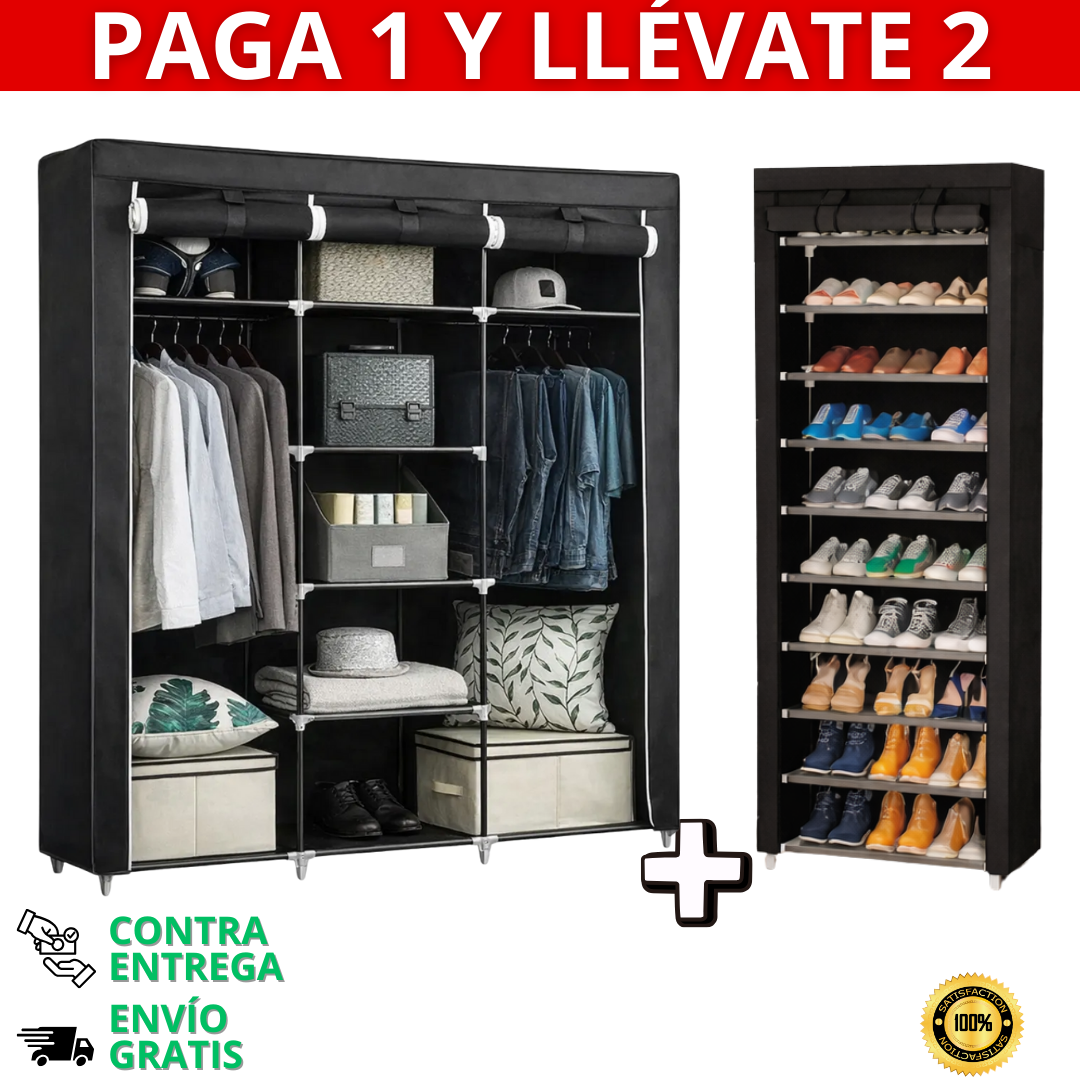 Armario + Zapatera - Oferta Exclusiva 2x1